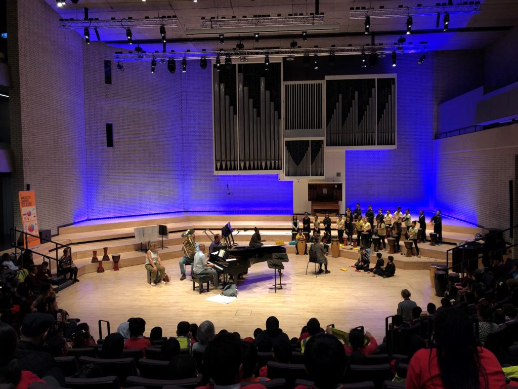 Pupils And Teachers From Manchester Primary Schools Celebrate Year One Of ‘City Of Songs’ Project