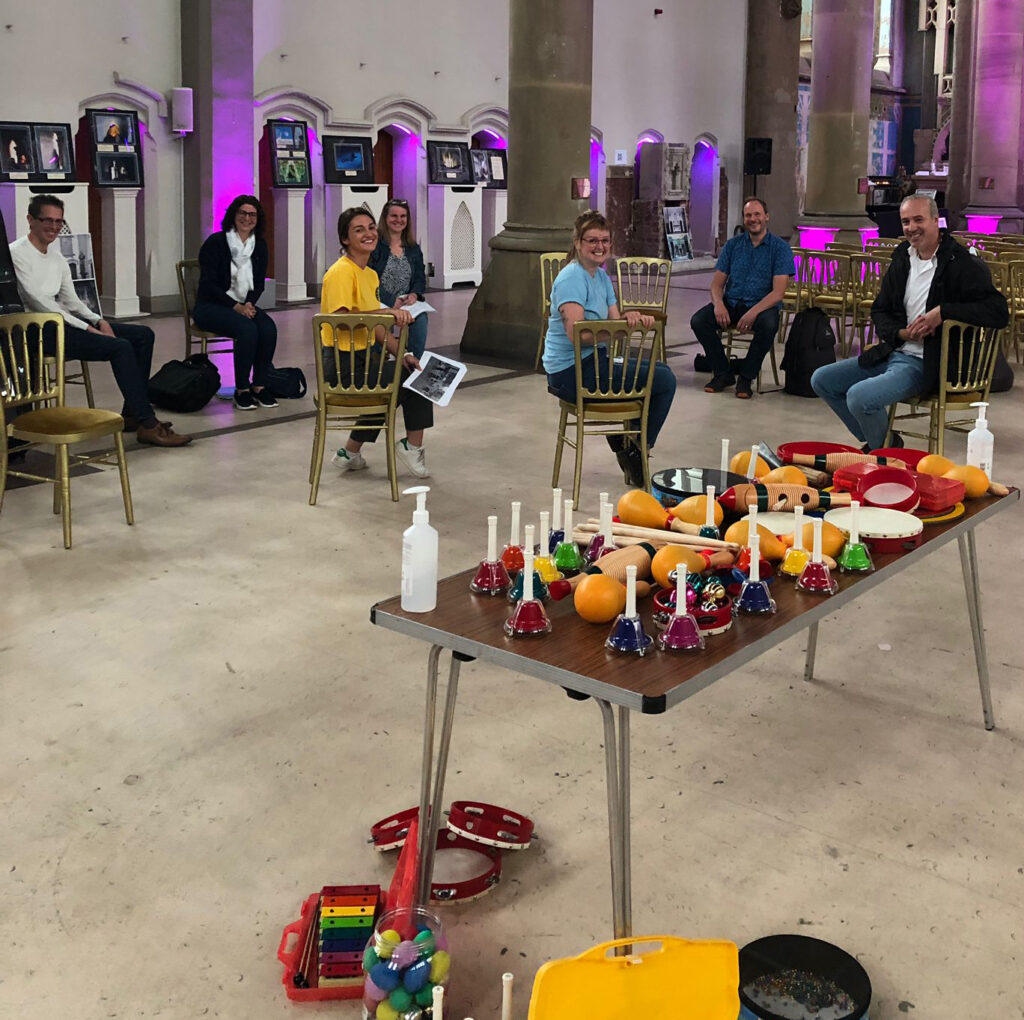 ITV, BBC News & The Guardian covers our Music Café at The Monastery.